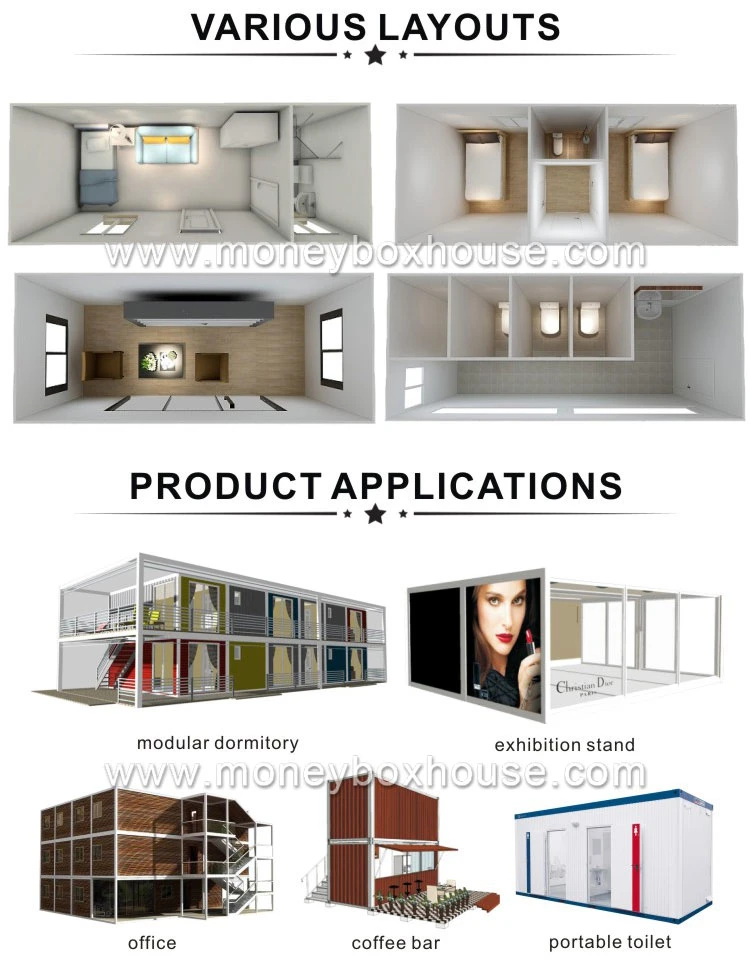 2021 New Product Mobile Modern Modular Portable Prefab Container Vaccination Visitor Pods