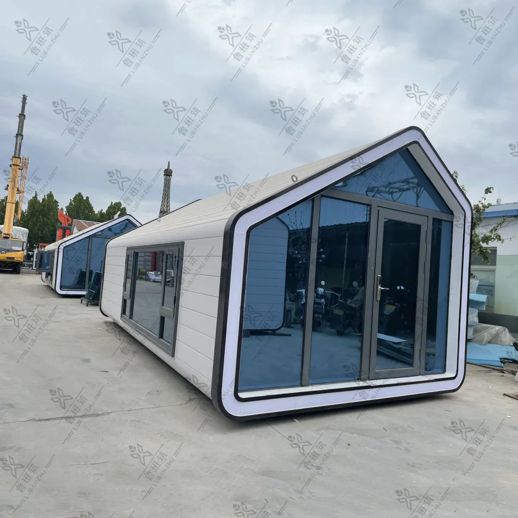 20FT 40FT Outdoor Modern Popular Prefab House Tiny House Mobile Working House Office Pod Apple Cabin