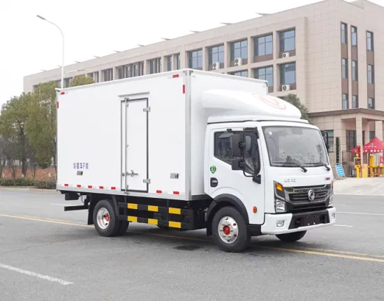 Dongfeng 4× 2 6 ruote frigorifero carico trasporto congelatore congelatore Food Box Van Cooling Truck